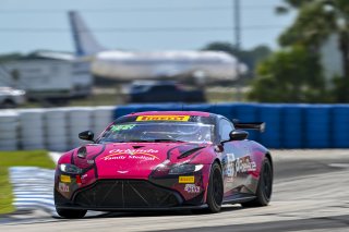 #07 Aston Martin Vantage AMR GT4 of Alex Garcia and Michael Garcia, Skip Barber Racing, GT4 America, Am, SRO America, Sebring International Raceway, Sebring, FL May 15 - 18, 2025
 | Fred Hardy | www.FredHardyPhoto.com for SRO America ©2025