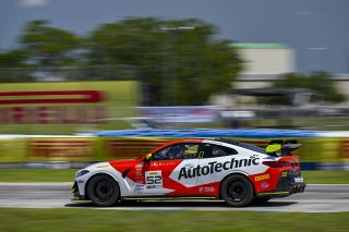 #52 BMW M4 GT4 (G82) EVO of Zac Anderson and Colin Garett, AutoTechnic Racing, GT4 America, Silver, SRO America, Sebring International Raceway, Sebring, FL May 15 - 18, 2025
 | Fred Hardy | www.FredHardyPhoto.com for SRO America ©2025