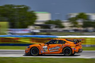 #69 Toyota Gazoo Racing GR Supra GT4 EVO2 of Anthony McIntosh and Parker Thompson, JTR Motorsports Engineering, GT4 America, Pro-Am, SRO America, Sebring International Raceway, Sebring, FL May 15 - 18, 2025
 | Fred Hardy | www.FredHardyPhoto.com for SRO America &copy;2025