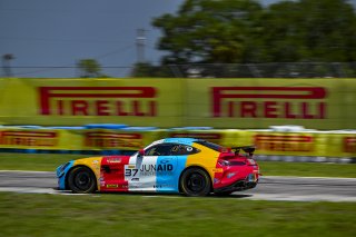 #37 Mercedes-AMG GT4 of Edward Killeen and Marc Miller, Dome Motorsport, GT4 America, Pro-Am, SRO America, Sebring International Raceway, Sebring, FL May 15 - 18, 2025
 | Fred Hardy | www.FredHardyPhoto.com for SRO America &copy;2025