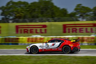 #3 Aston Martin Vantage AMR GT4 of Jesse Webb and Jonathan Neudorf, JMF Motorsports, GT4 America, Silver, SRO America, Sebring International Raceway, Sebring, FL May 15 - 18, 2025
 | Fred Hardy | www.FredHardyPhoto.com for SRO America ©2025
