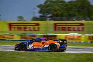 #10 McLaren Artura GT4 of Sam Owen and Sean Gibbons, OGH Motorsports, GT4 America, Am, SRO America, Sebring International Raceway, Sebring, FL May 15 - 18, 2025
 | Fred Hardy | www.FredHardyPhoto.com for SRO America ©2025