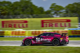 #07 Aston Martin Vantage AMR GT4 of Alex Garcia and Michael Garcia, Skip Barber Racing, GT4 America, Am, SRO America, Sebring International Raceway, Sebring, FL May 15 - 18, 2025
 | Fred Hardy | www.FredHardyPhoto.com for SRO America ©2025