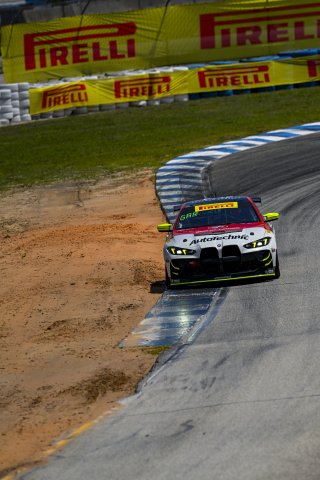 #52 BMW M4 GT4 (G82) EVO of Zac Anderson and Colin Garett, AutoTechnic Racing, GT4 America, Silver, SRO America, Sebring International Raceway, Sebring, FL May 15 - 18, 2025
 | Fred Hardy | www.FredHardyPhoto.com for SRO America ©2025