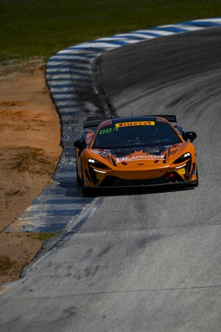 #33 McLaren Artura GT4 of Tony Gaples and Michael Cooper, Blackdog Racing, GT4 America, Pro-Am, SRO America, Sebring International Raceway, Sebring, FL May 15 - 18, 2025
 | Fred Hardy | www.FredHardyPhoto.com for SRO America ©2025