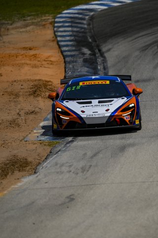 #10 McLaren Artura GT4 of Sam Owen and Sean Gibbons, OGH Motorsports, GT4 America, Am, SRO America, Sebring International Raceway, Sebring, FL May 15 - 18, 2025
 | Fred Hardy | www.FredHardyPhoto.com for SRO America ©2025