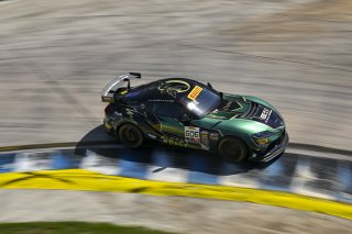 #606 Toyota Gazoo Racing GR Supra GT4 EVO2 of Allen Patten and Laura Hayes, Thunder Bunny Racing, GT4 America, Am, SRO America, Sebring International Raceway, Sebring, FL May 15 - 18, 2025
 | Fred Hardy | www.FredHardyPhoto.com for SRO America ©2025