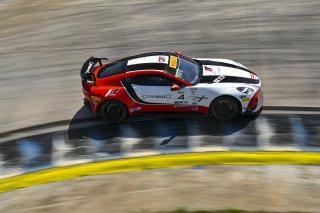 #4 Aston Martin Vantage AMR GT4 of Braydon Arthur and Mike David Ortmann, JMF Motorsports, GT4 America, Silver, SRO America, Sebring International Raceway, Sebring, FL May 15 - 18, 2025
 | Fred Hardy | www.FredHardyPhoto.com for SRO America ©2025