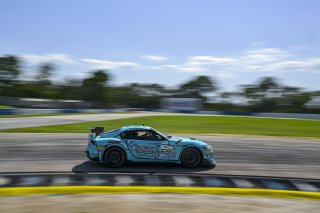 #69 Toyota Gazoo Racing GR Supra GT4 EVO2 of Anthony McIntosh and Parker Thompson, JTR Motorsports Engineering, GT4 America, Pro-Am, SRO America, Sebring International Raceway, Sebring, FL May 15 - 18, 2025
 | Fred Hardy | www.FredHardyPhoto.com for SRO America &copy;2025