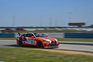 #97 BMW M4 GT4 (G82) EVO of Kenton Koch and Kevin Boehm, Random Vandals Racing, GT4 America, Silver, SRO America, Sebring International Raceway, Sebring, FL May 15 - 18, 2025
 | Fred Hardy | www.FredHardyPhoto.com for SRO America ©2025