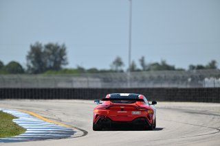 #3 Aston Martin Vantage AMR GT4 of Jesse Webb and Jonathan Neudorf, JMF Motorsports, GT4 America, Silver, SRO America, Sebring International Raceway, Sebring, FL May 15 - 18, 2025
 | SRO Motorsports Group