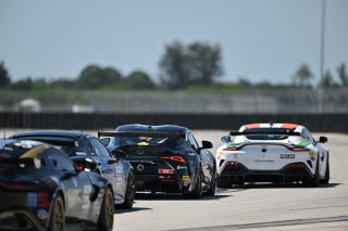 #606 Toyota Gazoo Racing GR Supra GT4 EVO2 of Allen Patten and Laura Hayes, Thunder Bunny Racing, GT4 America, Am, SRO America, Sebring International Raceway, Sebring, FL May 15 - 18, 2025
 | SRO Motorsports Group
