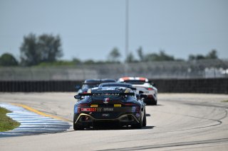 #007 Aston Martin Vantage AMR GT4 of Tim Savage and Dwayne Moses, ProSport Competition, GT4 America, TBC, SRO America, Sebring International Raceway, Sebring, FL May 15 - 18, 2025
 | SRO Motorsports Group