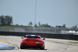#4 Aston Martin Vantage AMR GT4 of Braydon Arthur and Mike David Ortmann, JMF Motorsports, GT4 America, Silver, SRO America, Sebring International Raceway, Sebring, FL May 15 - 18, 2025
 | SRO Motorsports Group