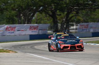 #68 Toyota Gazoo Racing GR Supra GT4 EVO2 of Tyler Gonzalez and Gresham Wagner RAFA Racing Team, GT4 America, Silver, SRO America, Sebring International Raceway, Sebring, FL May 15 - 18, 2025
 | SRO Motorsports Group