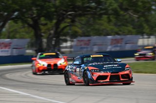 #68 Toyota Gazoo Racing GR Supra GT4 EVO2 of Tyler Gonzalez and Gresham Wagner RAFA Racing Team, GT4 America, Silver, SRO America, Sebring International Raceway, Sebring, FL May 15 - 18, 2025
 | SRO Motorsports Group