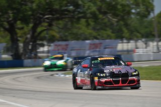 #36 BMW M4 GT4 (G82) EVO of James Clay and Charlie Postins, BimmerWorld Racing, GT4 America, Am, SRO America, Sebring International Raceway, Sebring, FL May 15 - 18, 2025
 | SRO Motorsports Group