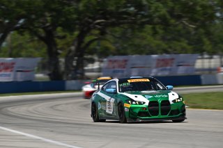 #98 BMW M4 GT4 (G82) EVO4 of Paul Sparta and Michael Kanisczak, Random Vandals Racing, GT4 America, Am, SRO America, Sebring International Raceway, Sebring, FL May 15 - 18, 2025
 | SRO Motorsports Group