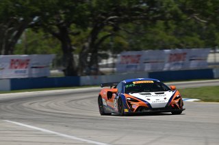 #10 McLaren Artura GT4 of Sam Owen and Sean Gibbons, OGH Motorsports, GT4 America, Am, SRO America, Sebring International Raceway, Sebring, FL May 15 - 18, 2025
 | SRO Motorsports Group