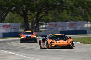 #33 McLaren Artura GT4 of Tony Gaples and Michael Cooper, Blackdog Racing, GT4 America, Pro-Am, SRO America, Sebring International Raceway, Sebring, FL May 15 - 18, 2025
 | SRO Motorsports Group
