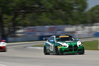 #98 BMW M4 GT4 (G82) EVO4 of Paul Sparta and Michael Kanisczak, Random Vandals Racing, GT4 America, Am, SRO America, Sebring International Raceway, Sebring, FL May 15 - 18, 2025
 | SRO Motorsports Group