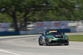 #606 Toyota Gazoo Racing GR Supra GT4 EVO2 of Allen Patten and Laura Hayes, Thunder Bunny Racing, GT4 America, Am, SRO America, Sebring International Raceway, Sebring, FL May 15 - 18, 2025
 | SRO Motorsports Group