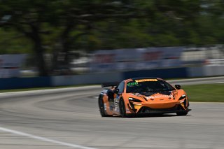 #33 McLaren Artura GT4 of Tony Gaples and Michael Cooper, Blackdog Racing, GT4 America, Pro-Am, SRO America, Sebring International Raceway, Sebring, FL May 15 - 18, 2025
 | SRO Motorsports Group