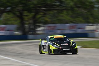 #23 Porsche 718 Cayman GT4 RS Clubsport of Michael Auriemma and Matheus Leist, NOLASPORT, GT4 America, Pro-Am, SRO America, Sebring International Raceway, Sebring, FL May 15 - 18, 2025
 | SRO Motorsports Group