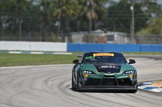 #606 Toyota Gazoo Racing GR Supra GT4 EVO2 of Allen Patten and Laura Hayes, Thunder Bunny Racing, GT4 America, Am, SRO America, Sebring International Raceway, Sebring, FL May 15 - 18, 2025
 | SRO Motorsports Group