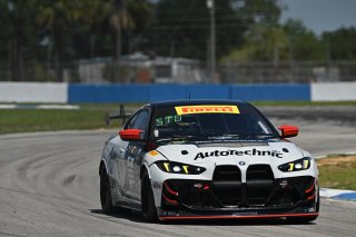 #53 BMW M4 GT4 (G82) EVO of Tyler Stone and Matt Million, AutoTechnic Racing, GT4 America, Pro-Am, SRO America, Sebring International Raceway, Sebring, FL May 15 - 18, 2025
 | SRO Motorsports Group