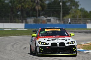 #52 BMW M4 GT4 (G82) EVO of Zac Anderson and Colin Garett, AutoTechnic Racing, GT4 America, Silver, SRO America, Sebring International Raceway, Sebring, FL May 15 - 18, 2025
 | SRO Motorsports Group