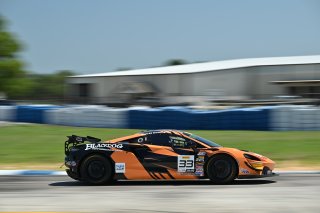 #33 McLaren Artura GT4 of Tony Gaples and Michael Cooper, Blackdog Racing, GT4 America, Pro-Am, SRO America, Sebring International Raceway, Sebring, FL May 15 - 18, 2025
 | SRO Motorsports Group
