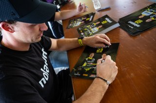 Autograph Session at GT4 America, SRO America, Virginia International Raceway, Alton, VA, July 17-20, 2025.
 | SRO Motorsports Group