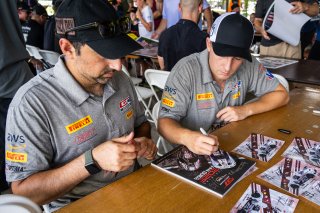 Autograph Session at GT4 America, SRO America, Virginia International Raceway, Alton, VA, July 17-20, 2025.
 | SRO Motorsports Group