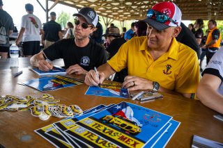 Autograph Session at GT4 America, SRO America, Virginia International Raceway, Alton, VA, July 17-20, 2025.
 | SRO Motorsports Group