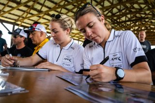 Autograph Session at GT4 America, SRO America, Virginia International Raceway, Alton, VA, July 17-20, 2025.
 | SRO Motorsports Group