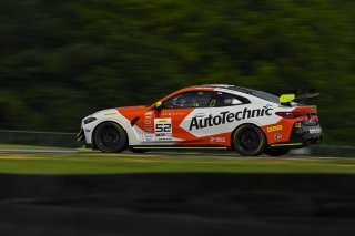 #52 BMW M4 GT4 (G82) EVO of Zac Anderson and Colin Garett, AutoTechnic Racing, GT4 America, Silver, SRO America, Virginia International Raceway, Alton, VA, July 18 - 20, 2025
 | Fred Hardy Jr. | www.FredHardyPhoto.com ©2025 
