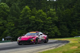#07 Aston Martin Vantage AMR GT4 of Alex Garcia and Michael Garcia, Skip Barber Racing, GT4 America, Am, SRO America, Virginia International Raceway, Alton, VA, July 18 - 20, 2025
 | Fred Hardy Jr. | www.FredHardyPhoto.com ©2025 