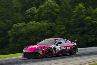 #07 Aston Martin Vantage AMR GT4 of Alex Garcia and Michael Garcia, Skip Barber Racing, GT4 America, Am, SRO America, Virginia International Raceway, Alton, VA, July 18 - 20, 2025
 | Fred Hardy Jr. | www.FredHardyPhoto.com ©2025 