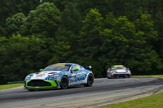 #39 Aston Martin Vantage AMR GT4 of Max Hewitt and Luca Mars, van der Steur Racing, GT4 America, Silver, SRO America, Virginia International Raceway, Alton, VA, July 18 - 20, 2025
 | Fred Hardy Jr. | www.FredHardyPhoto.com ©2025 