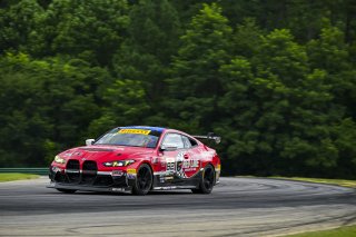 #82 BMW M4 GT4 (G82) EVO of James Walker Jr and Tyler McQuarrie, BimmerWorld, GT4 America, Pro-Am, SRO America, Virginia International Raceway, Alton, VA, July 18 - 20, 2025
 | Fred Hardy Jr. | www.FredHardyPhoto.com ©2025 