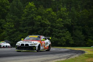#52 BMW M4 GT4 (G82) EVO of Zac Anderson and Colin Garett, AutoTechnic Racing, GT4 America, Silver, SRO America, Virginia International Raceway, Alton, VA, July 18 - 20, 2025
 | Fred Hardy Jr. | www.FredHardyPhoto.com ©2025 