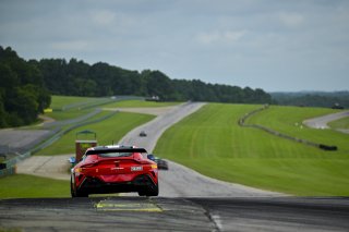 #3 Aston Martin Vantage AMR GT4 of Jesse Webb and Jonathan Neudorf, JMF Motorsports, GT4 America, Silver, SRO America, Virginia International Raceway, Alton, VA, July 18 - 20, 2025
 | Fred Hardy Jr. | www.FredHardyPhoto.com ©2025 