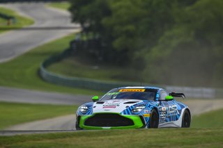 #39 Aston Martin Vantage AMR GT4 of Max Hewitt and Luca Mars, van der Steur Racing, GT4 America, Silver, SRO America, Virginia International Raceway, Alton, VA, July 18 - 20, 2025
 | Fred Hardy Jr. | www.FredHardyPhoto.com ©2025