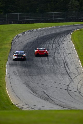 #3 Aston Martin Vantage AMR GT4 of Jesse Webb and Jonathan Neudorf, JMF Motorsports, GT4 America, Silver, SRO America, Virginia International Raceway, Alton, VA, July 18 - 20, 2025
 | Fred Hardy Jr. | www.FredHardyPhoto.com ©2025 