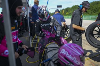 #07 Aston Martin Vantage AMR GT4 of Alex Garcia and Michael Garcia, Skip Barber Racing, GT4 America, Am, SRO America, Virginia International Raceway, Alton, VA, July 18 - 20, 2025
 | Fred Hardy Jr. | www.FredHardyPhoto.com ©2025 