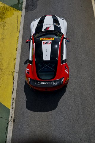 #4 Aston Martin Vantage AMR GT4 of Braydon Arthur and Mike David Ortmann, JMF Motorsports, GT4 America, Silver, SRO America, Virginia International Raceway, Alton, VA, July 18 - 20, 2025
 | Fred Hardy Jr. | www.FredHardyPhoto.com ©2025 