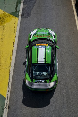 #25 Porsche 718 Cayman GT4 RS Clubsport of Damir Hot and Ryan Yardley, ACI Motorsports, GT4 America, Silver, SRO America, Virginia International Raceway, Alton, VA, July 18 - 20, 2025
 | Fred Hardy Jr. | www.FredHardyPhoto.com ©2025 