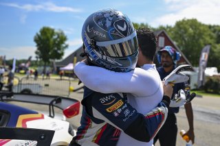 #77 Porsche 718 Cayman GT4 RS Clubsport of Danny Dyszelski and Alex Ellis, VPX Motorsport, GT4 America, Silver, SRO America, Virginia International Raceway, Alton, VA, July 18 - 20, 2025
 | Fred Hardy Jr. | www.FredHardyPhoto.com ©2025 