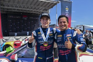 #77 Porsche 718 Cayman GT4 RS Clubsport of Danny Dyszelski and Alex Ellis, VPX Motorsport, GT4 America, Silver, SRO America, Virginia International Raceway, Alton, VA, July 18 - 20, 2025
 | Fred Hardy Jr. | www.FredHardyPhoto.com ©2025 